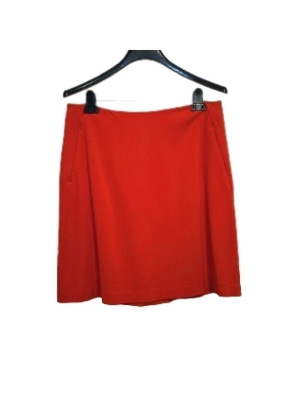 Cabi Red Orange A Line Skirt Size 10